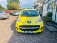 Used Peugeot 107 68 HP (50 kW) 2011 Yellow Hatchback