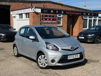 Used Toyota Aygo 68 HP (50 kW) 2013 Silver Hatchback