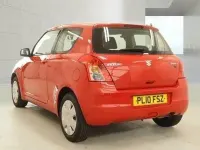 Used Suzuki Swift 92 HP (67 kW) 2010 Red Hatchback