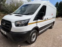 Used Ford Transit 130 HP (95 kW) 2021 White Van