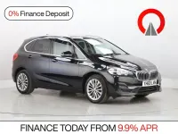 Used BMW 218 Luxury Line 140 HP (102 kW) 2019 Black Hatchback