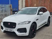 Used Jaguar F-Pace S 300 HP (220 kW) 2017 White SUV