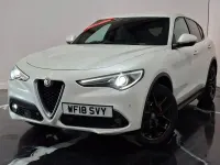 Used Alfa Romeo Stelvio 210 HP (154 kW) 2018 White SUV