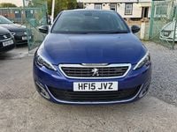 Used Peugeot 308 GT-line 2015 Blue Hatchback
