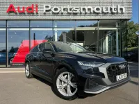 Used Audi Q8 S-Line 334 HP (245 kW) 2020 Black SUV