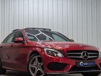 Used Mercedes C250 AMG Line Premium Plus 204 HP (150 kW) 2018 Red Sedan