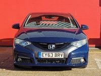 Used Honda Civic EX 2013 Blue Hatchback
