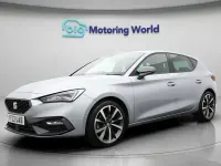 Used Seat Leon FR Sport 131 HP (96 kW) 2022 Silver Hatchback