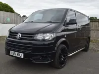 Used VW T5 140 HP (102 kW) 2011 Black Van