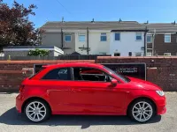 Used Audi A1 S-Line 2016 Red Hatchback