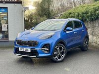 Used Kia Sportage GT-Line 134 HP (98 kW) 2019 Blue SUV