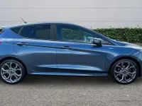 Used Ford Fiesta ST-Line 101 HP (74 kW) 2021 Blue Hatchback