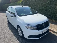 Used Dacia Sandero Ambiance 71 HP (52 kW) 2018 White Hatchback