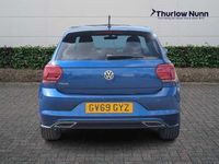 Used VW Polo R-line 116 HP (85 kW) 2020 Blue Hatchback