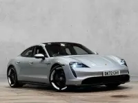 Begagnad Porsche Taycan 419 kW (571 HK) 2022 Silver Sedan