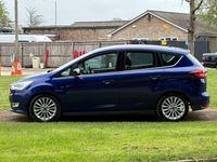 Begagnad Ford C-MAX Titanium 125 HK (91 kW) 2018 Blå Minibuss
