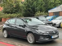 Used Vauxhall Astra Elite 2016 Black Hatchback