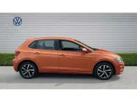 Used VW Polo SE 95 HP (69 kW) 2018 Orange Hatchback