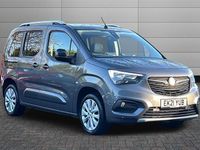 Used Vauxhall Combo Elite 130 HP (95 kW) 2021 Moonstone grey MPV