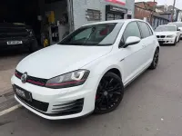 Begagnad VW Golf VII GTI 2015 Vit Halvkombi