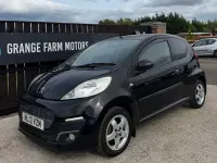 Used Peugeot 107 Allure 68 HP (50 kW) 2013 Black Hatchback