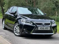 Used Lexus CT200h Luxury Line 2016 Black Hatchback