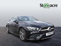 Used Mercedes CLA180 AMG line 136 HP (100 kW) 2019 Black Sedan