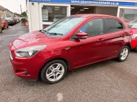 Used Ford Ka Plus Zetec 85 HP (62 kW) 2018 Red Hatchback