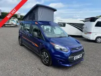 Used Ford Tourneo Connect Zetec 120 HP (88 kW) 2017 Blue MPV