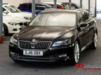 Used Skoda Superb SE L Executive 190 HP (139 kW) 2016 Black Estate