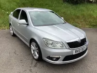 Used Skoda Octavia vRS 170 HP (125 kW) 2010 Silver Hatchback
