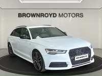 Used Audi A6 Black Edition 272 HP (200 kW) 2017 White Estate