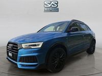 Used Audi Q3 Black Edition 180 HP (132 kW) 2018 Blue SUV