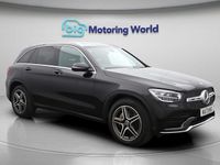 Used Mercedes GLC220 AMG line 194 HP (142 kW) 2021 Black Estate