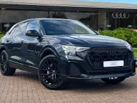 Ny Audi Q8 Black Edition 2026 Blå SUV