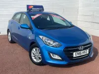 Used Hyundai i30 SE 110 HP (80 kW) 2016 Blue Hatchback