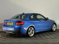 Used BMW 218 M Sport 150 HP (110 kW) 2016 Blue Coupe