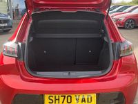 Used Peugeot 208 Allure 102 HP (75 kW) 2020 Red Hatchback