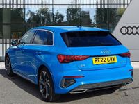 Used Audi A3 Sportback S-Line 2022 Blue Hatchback