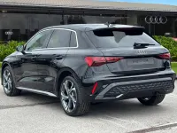 New Audi A3 Sportback S-Line 2026 Black Hatchback