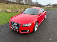 Used Audi A5 S-Line 141 HP (103 kW) 2010 Red Hatchback