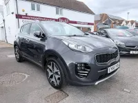 Used Kia Sportage GT-Line 136 HP (100 kW) 2016 Silver SUV