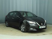 Used Nissan Leaf Acenta 110 kW (150 HP) 2021 Black Hatchback