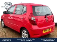 Used Hyundai i10 Active 86 HP (63 kW) 2011 Red Hatchback