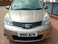 Used Nissan Note Tekna 110 HP (80 kW) 2010 Beige Hatchback