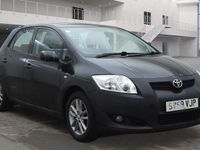 Used Toyota Auris 124 HP (91 kW) 2009 Black Hatchback
