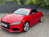 Used Audi TT Roadster S-Line 2016 Red Cabriolet