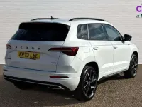 Used Skoda Karoq SportLine 150 HP (110 kW) 2023 White SUV