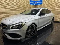 Used Mercedes CLA220 AMG line 177 HP (130 kW) 2017 Silver Coupe