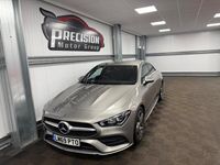 Used Mercedes CLA200 AMG Line Premium 163 HP (119 kW) 2019 Silver Coupe